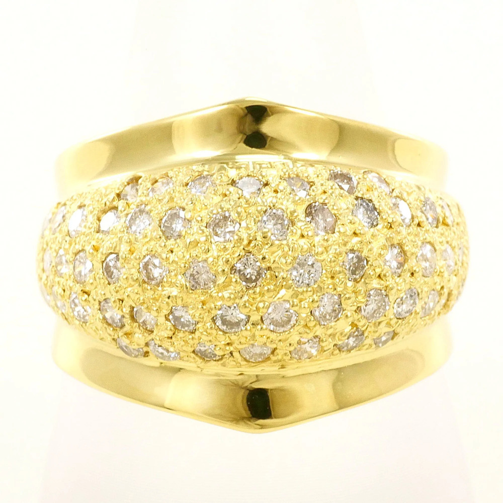 VINTAGE 18k Gold Diamond Ring